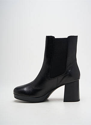 Bottines/boots matière lisse talon de 7 à 9cm noir BULLBOXER femme