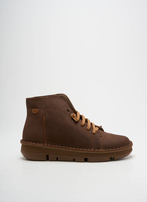 Baskets marron ON FOOT unisexe