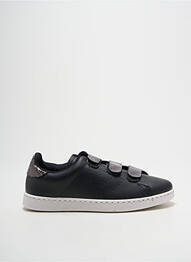 Baskets bout rond talon plat jusqu'à 3cm noir VICTORIA femme