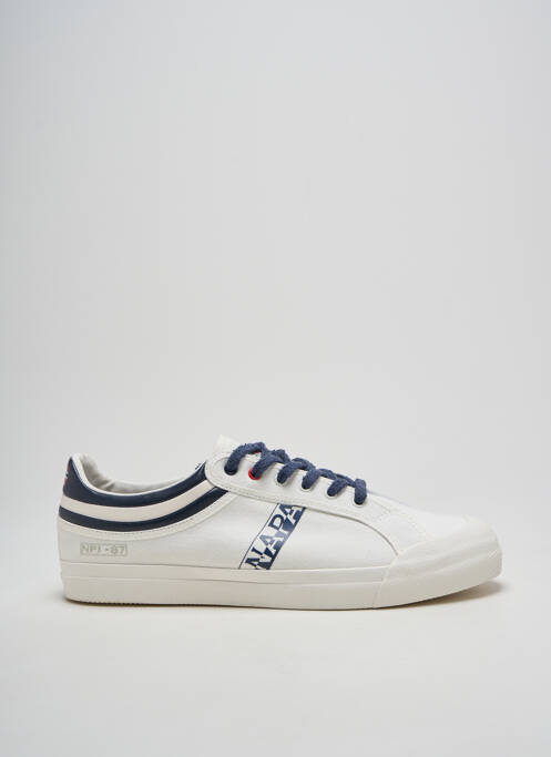 Baskets bout rond bout rond blanc NAPAPIJRI homme