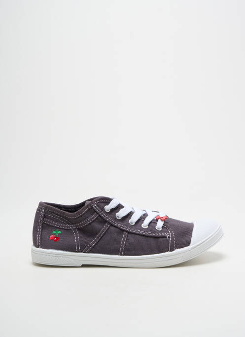 Baskets gris LE TEMPS DES CERISES fille