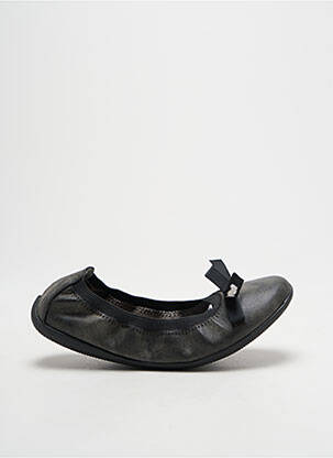 Ballerines bout rond bout rond gris LPB fille