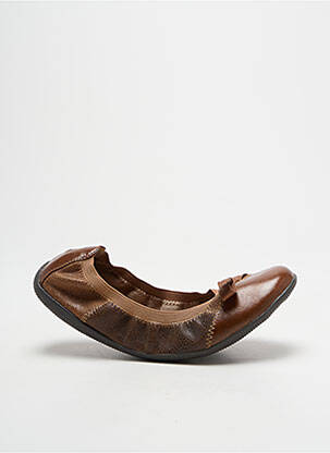 Ballerines bout rond bout rond marron LPB fille