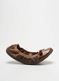 Ballerines bout rond bout rond marron LPB fille