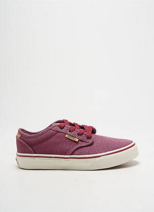 Baskets fermeture lacets bout rond violet VANS fille