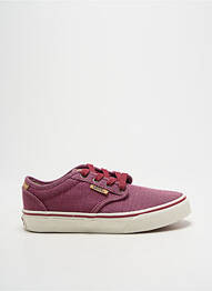 Baskets fermeture lacets bout rond violet VANS fille