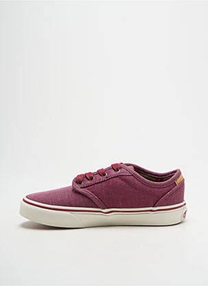 Baskets fermeture lacets bout rond violet VANS fille