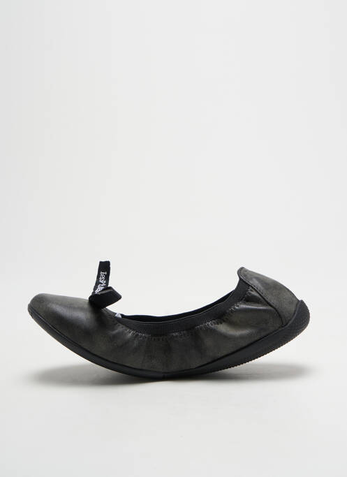 Ballerines bout rond bout rond gris LPB fille