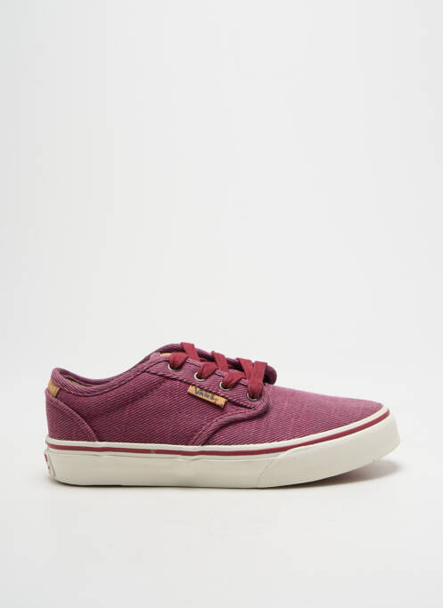 Baskets fermeture lacets bout rond violet VANS fille