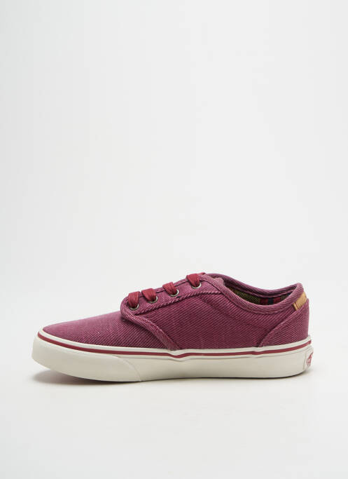 Baskets fermeture lacets bout rond violet VANS fille