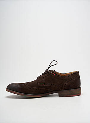 Derbies nubuck talon bas marron KICKERS homme