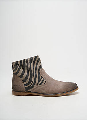 Bottines/boots chiquet chiquet beige KICKERS fille