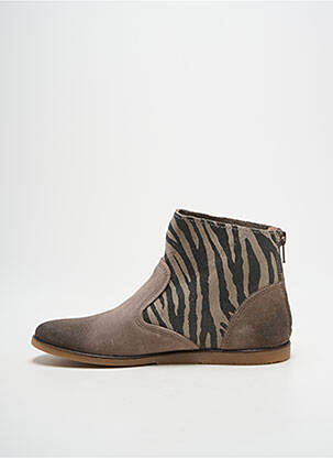 Bottines/boots chiquet chiquet beige KICKERS fille