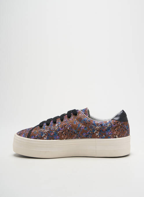 Baskets marron NO NAME femme