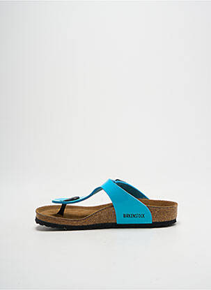 Tongs bout ouvert bleu BIRKENSTOCK enfant