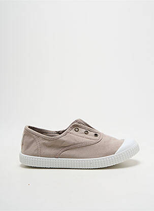 Slip ons bout rond bout rond beige VICTORIA garcon