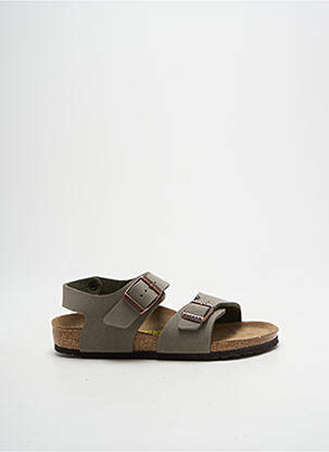 Sandales/Nu pieds gris BIRKENSTOCK garçon