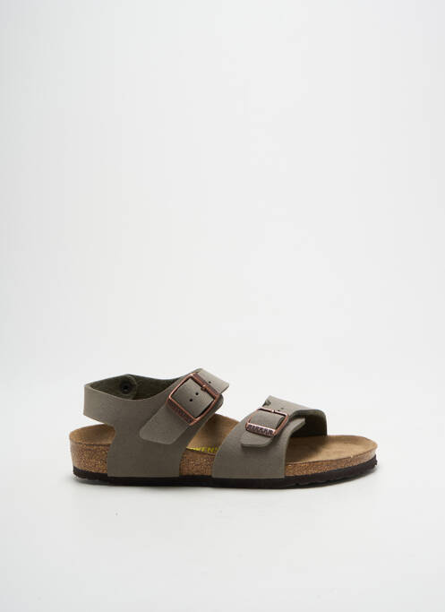 Sandales/Nu pieds gris BIRKENSTOCK garçon