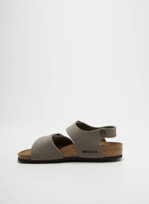 Sandales/Nu pieds gris BIRKENSTOCK garçon