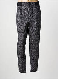 Pantalon slim taille élastique taille normale noir CISO femme