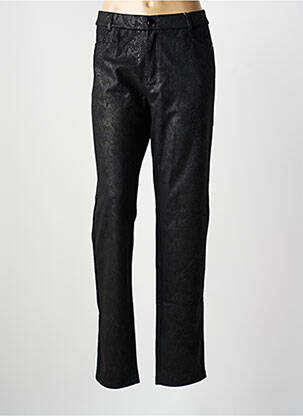 Pantalon slim stretch taille normale noir BARILOCHE femme