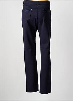 Pantalon slim stretch taille normale bleu BARILOCHE femme
