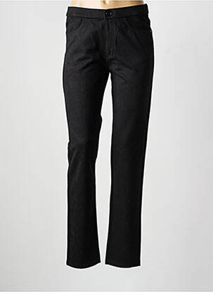 Pantalon slim stretch taille normale noir BARILOCHE femme