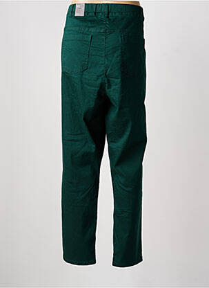 Jegging tissage popeline taille normale vert CISO femme