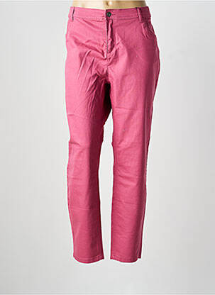 Jeans coupe slim taille normale taille normale rose JENSEN femme