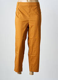 Pantalon slim taille élastique taille normale orange LA FIANCEE DU MEKONG femme