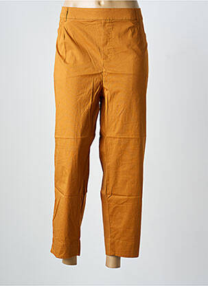 Pantalon slim taille élastique taille normale orange LA FIANCEE DU MEKONG femme