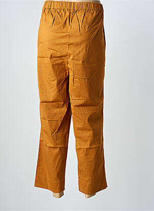 Pantalon slim taille élastique taille normale orange LA FIANCEE DU MEKONG femme
