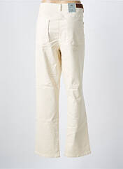 Jeans coupe droite beige JULIE GUERLANDE femme seconde vue