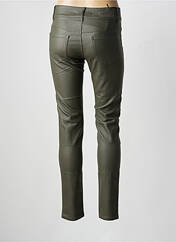 Jeans coupe slim vert KALISSON femme seconde vue