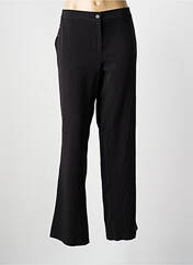 Pantalon droit noir CHRISTINE LAURE femme seconde vue