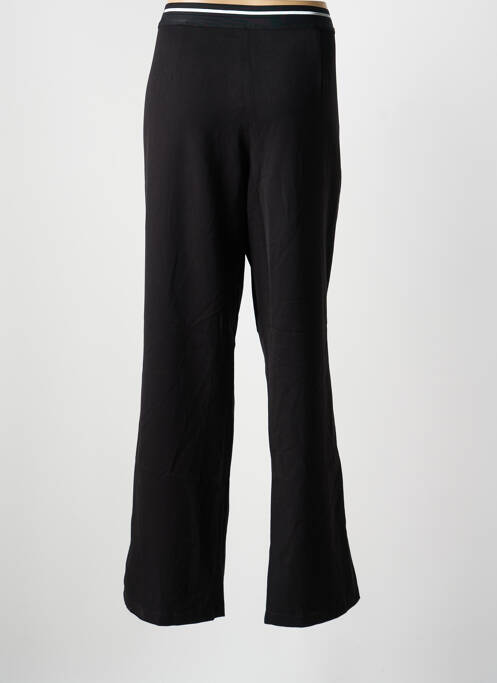 Pantalon droit taille à pinces taille normale noir CHRISTINE LAURE femme