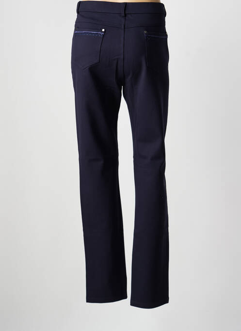 Pantalon slim stretch taille normale bleu BARILOCHE femme