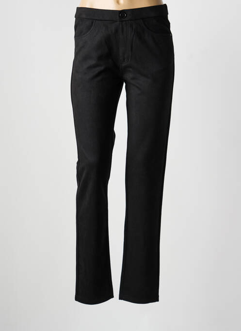 Pantalon slim stretch taille normale noir BARILOCHE femme