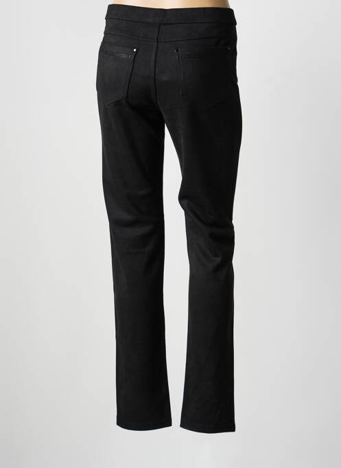 Pantalon slim stretch taille normale noir BARILOCHE femme