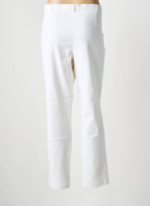 Pantalon slim taille élastique taille normale blanc LA FIANCEE DU MEKONG femme
