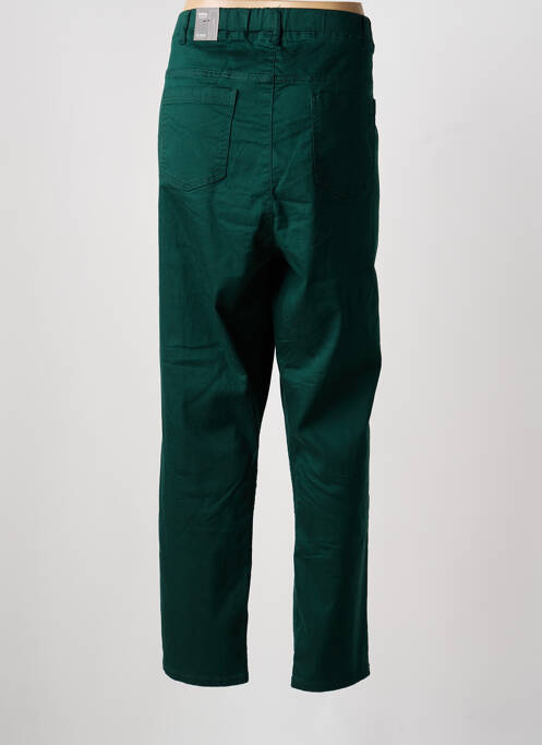 Jegging tissage popeline taille normale vert CISO femme