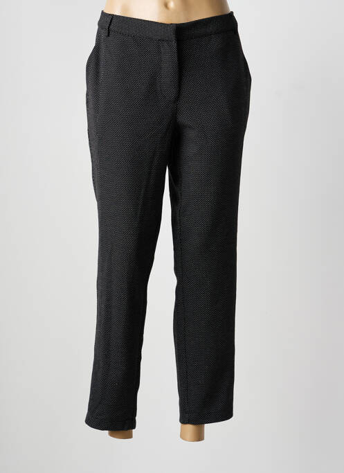 Pantalon chino taille normale taille normale noir CECIL femme