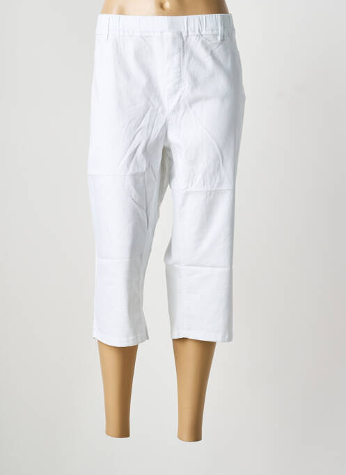 Pantacourt coupe droite taille normale blanc CISO femme