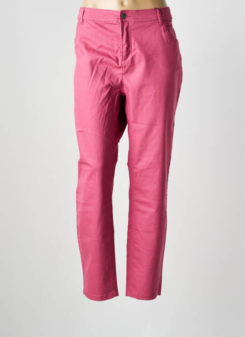 Jeans coupe slim rose JENSEN femme