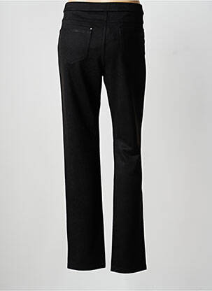 Pantalon slim taille élastique taille normale noir BARILOCHE femme