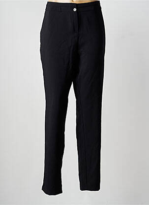 Pantalon slim tissage popeline taille normale noir GREGORY PAT femme