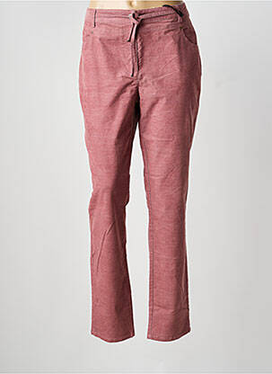 Pantalon slim stretch taille normale violet JULIE GUERLANDE femme