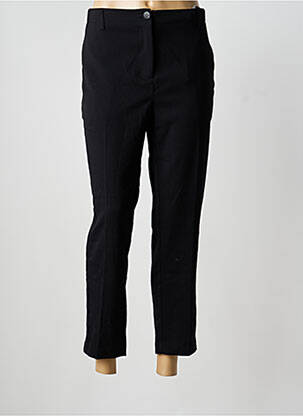 Pantalon 7/8 stretch taille normale noir JULIE GUERLANDE femme