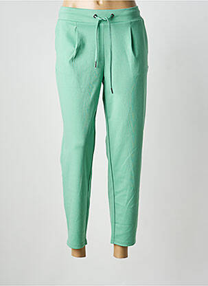 Pantalon 7/8 stretch taille normale vert B.YOUNG femme