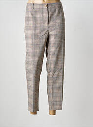 Pantalon 7/8 stretch taille normale beige JULIE GUERLANDE femme